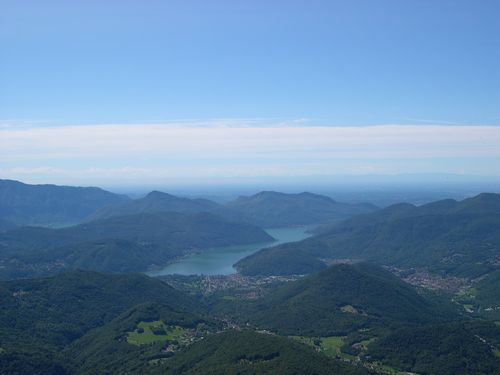 Malcantone e L.di Lugano da Monte Lema